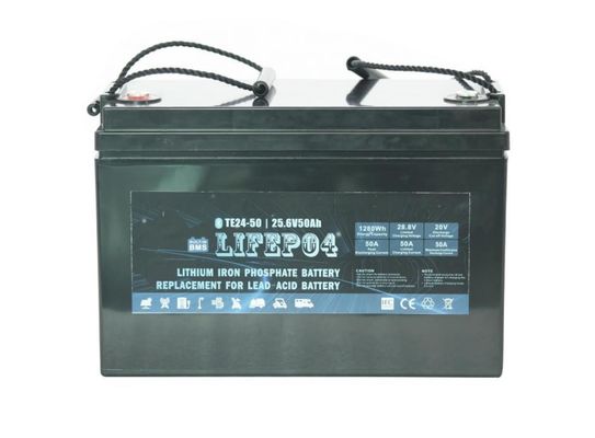 ব্যাকআপ পাওয়ার জন্য BMS 24V 12AH পোর্টেবল Lifepo4 ব্যাটারি