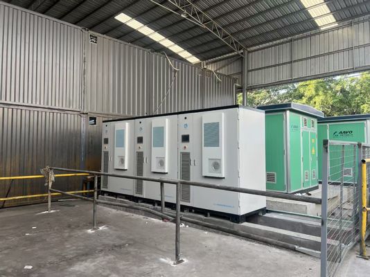 টেকসই শক্তি সমাধানের জন্য AC400V নামমাত্র নেট ভোল্টেজ এনার্জি স্টোরেজ সিস্টেম ব্যাটারি