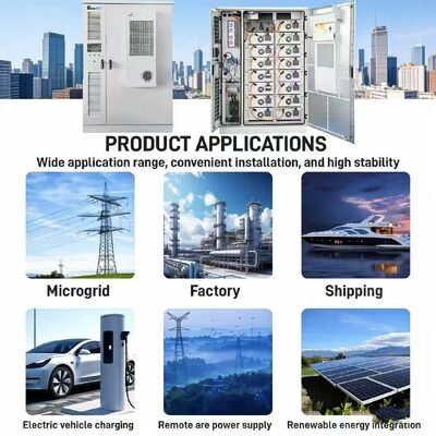 LiFePo4 শক্তি সঞ্চয় সিস্টেম ব্যাটারি সর্বোচ্চ লোড স্থানান্তরের কার্যকারিতা